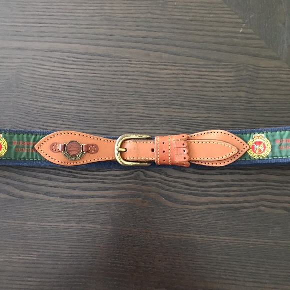 Burberry Accessories - VINTAGE BURBERRY’S RARE! HUNTING BELT